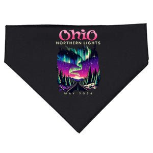 Ohio Northern Lights Borealis May 2024 USA-Made Doggie Bandana