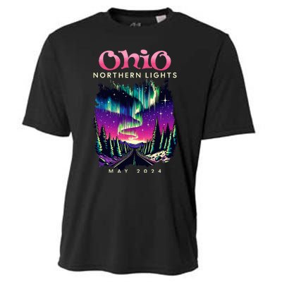 Ohio Northern Lights Borealis May 2024 Cooling Performance Crew T-Shirt