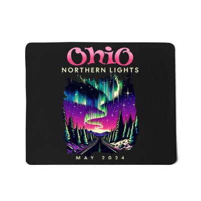 Ohio Northern Lights Borealis May 2024 Mousepad