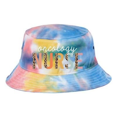 Oncology Nurse Leopard Print Nursing School Gift Tie Dye Newport Bucket Hat