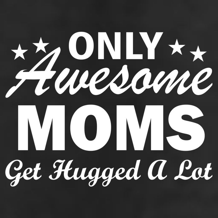 Only Awesome Moms Get Hugged A Lot Golf Towel