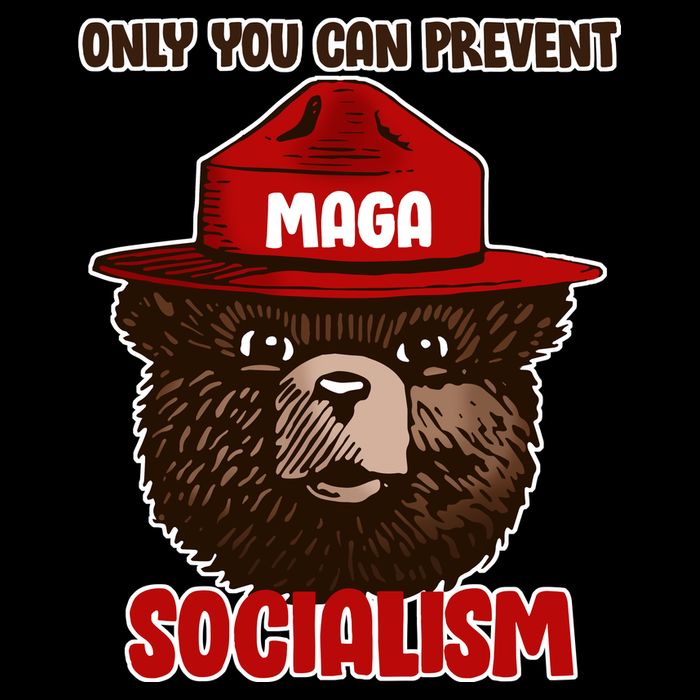 Only Can You Prevent Maga Socialism Cooling Performance Crew T-Shirt