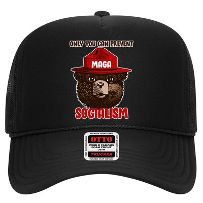 Only Can You Prevent Maga Socialism Trucker Hat