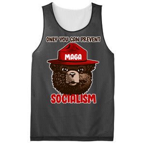 Only Can You Prevent Maga Socialism Mesh Reversible Basketball Jersey Tank