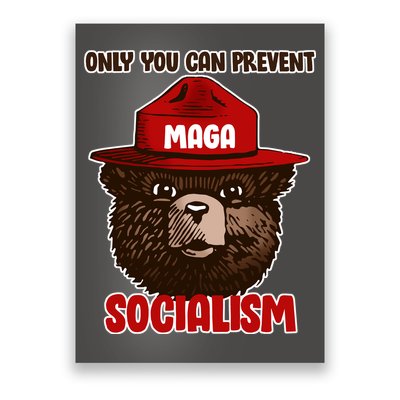Only Can You Prevent Maga Socialism Poster