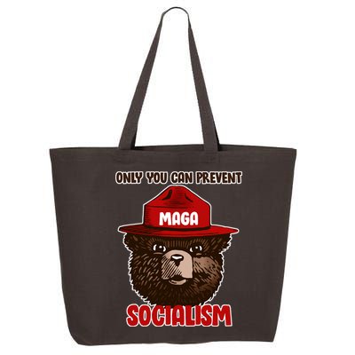 Only Can You Prevent Maga Socialism 25L Jumbo Tote