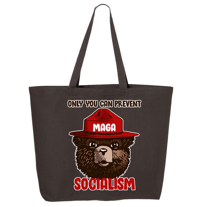 Only Can You Prevent Maga Socialism 25L Jumbo Tote