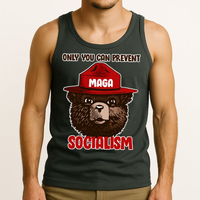Only Can You Prevent Maga Socialism Tank Top