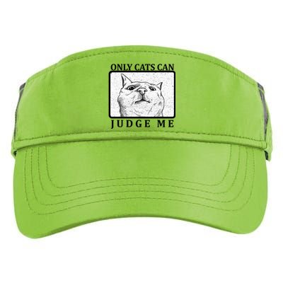 Only Cats Can Judge Me Adult Drive Performance Visor