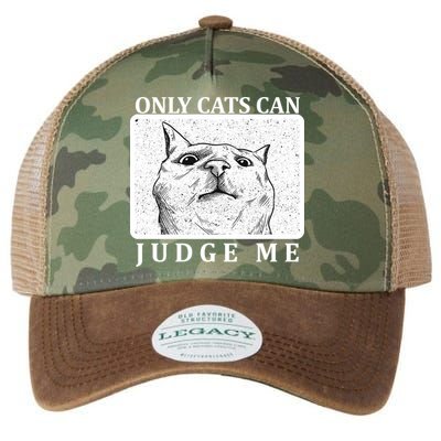 Only Cats Can Judge Me Legacy Tie Dye Trucker Hat