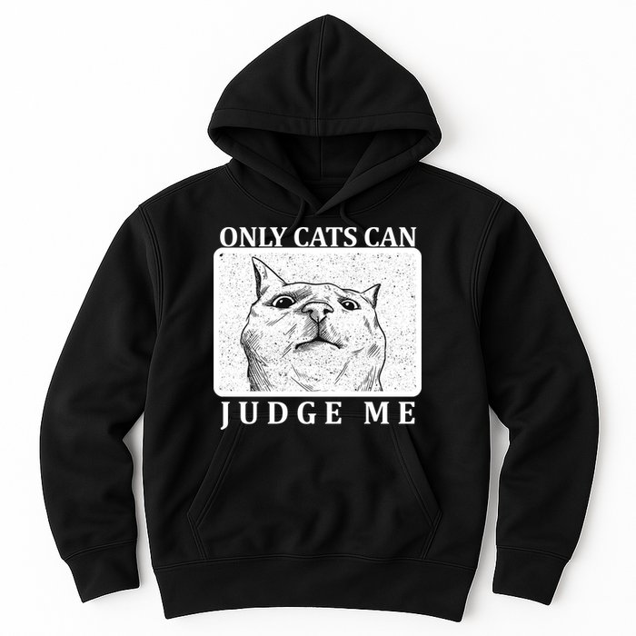 Only Cats Can Judge Me Hoodie