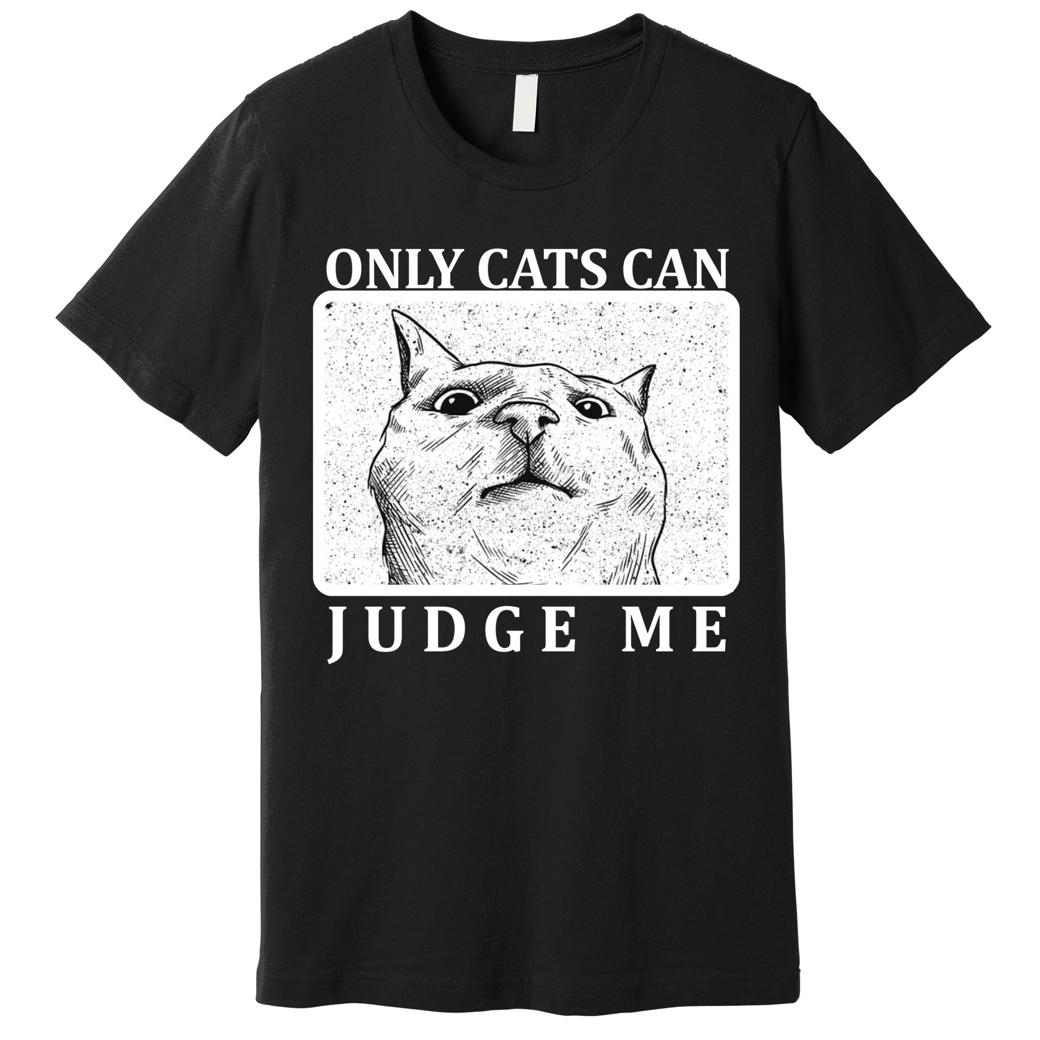 Only Cats Can Judge Me Premium T-Shirt