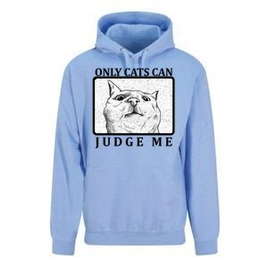 Only Cats Can Judge Me Unisex Surf Hoodie