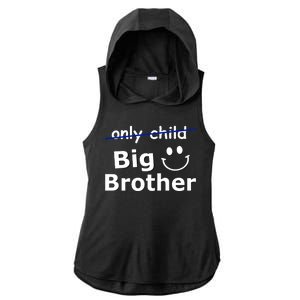 Only Child Big Brother Ladies PosiCharge Tri-Blend Wicking Draft Hoodie Tank