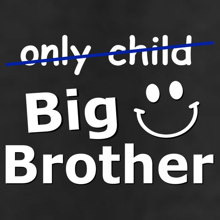 Only Child Big Brother 7 Panel Mesh Trucker Snapback Hat