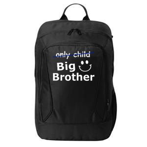 Only Child Big Brother City Backpack