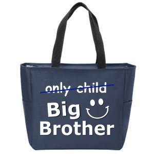 Only Child Big Brother Zip Tote Bag