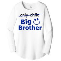 Only Child Big Brother Women's Perfect Tri Tunic Long Sleeve Shirt