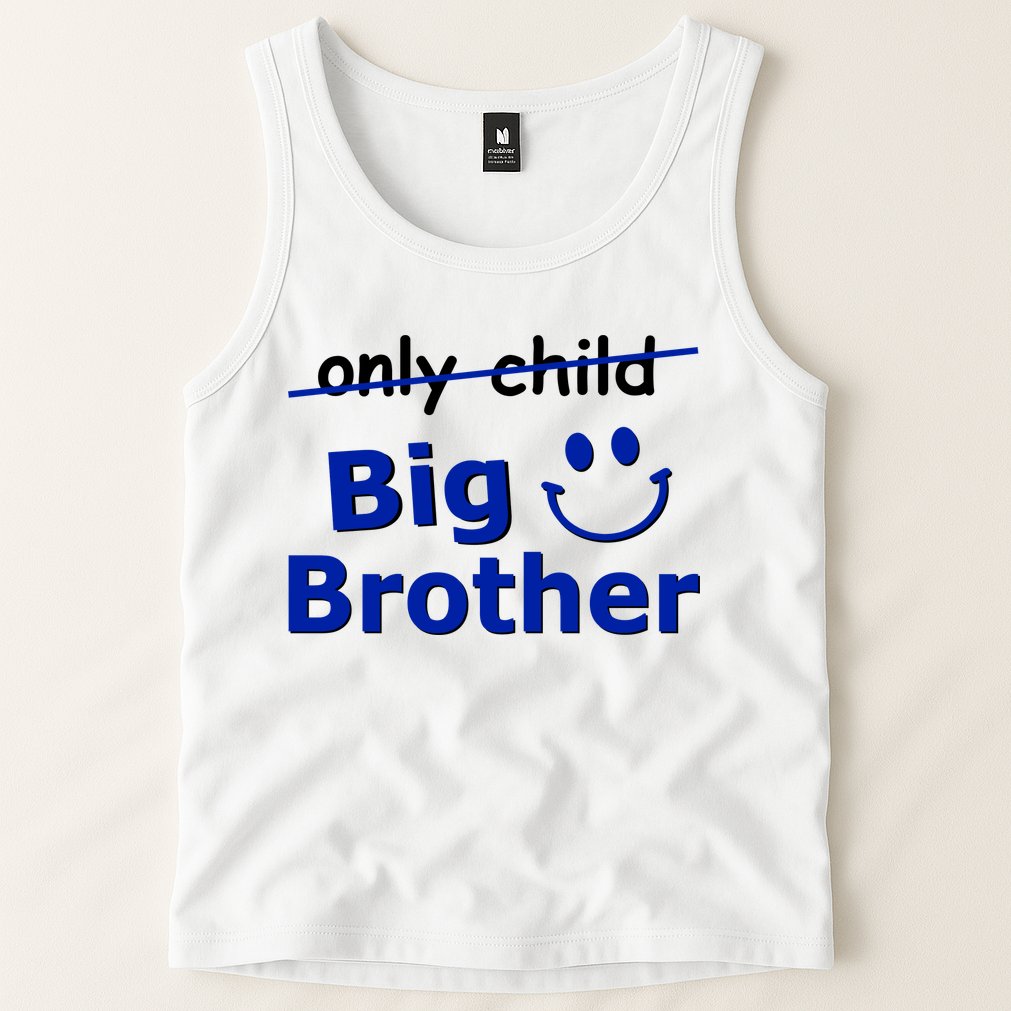 Only Child Big Brother Tank Top