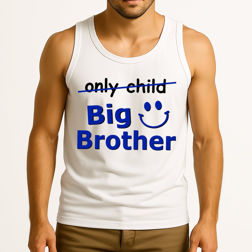Only Child Big Brother Tank Top