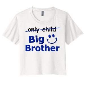 Only Child Big Brother Women's Crop Top Tee