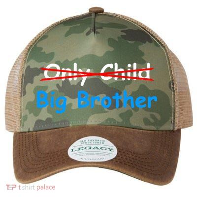 Only Child Going to be A Big Brother Legacy Tie Dye Trucker Hat