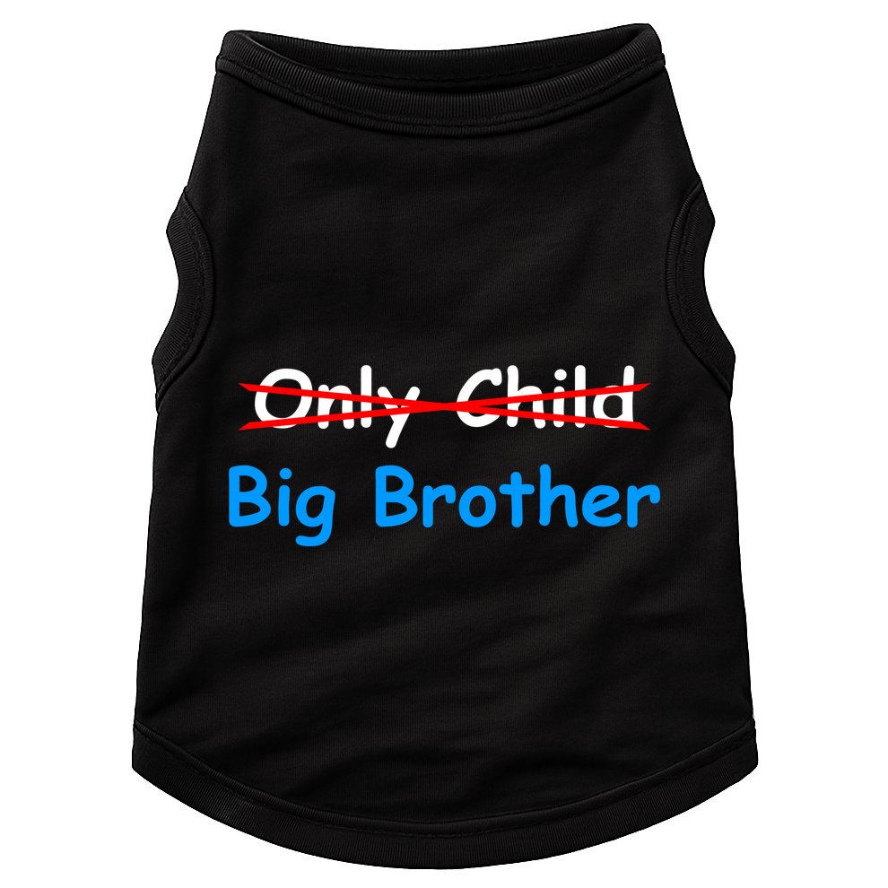 Only Child Going to be A Big Brother Doggie Tank