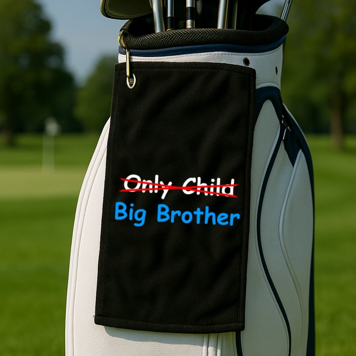 Only Child Going to be A Big Brother Golf Towel