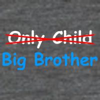Only Child Going to be A Big Brother Flatbill Hat