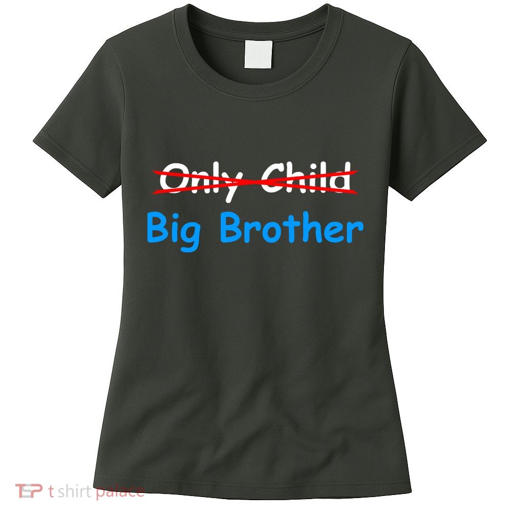 Only Child Going to be A Big Brother Womens T-Shirt
