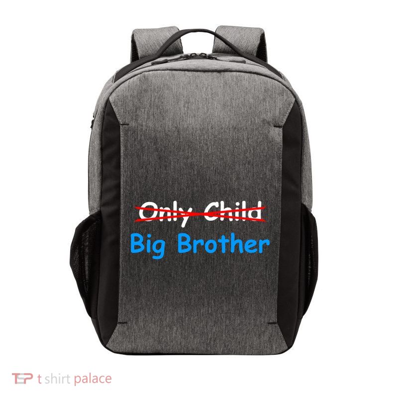 Only Child Going to be A Big Brother Vector Backpack