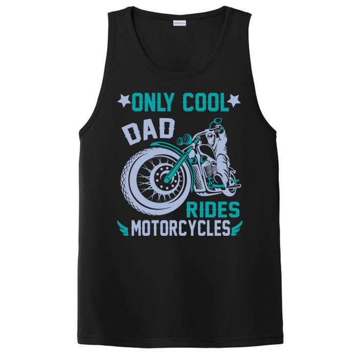 Only Cool Dad Rides Motorcycles PosiCharge Competitor Tank