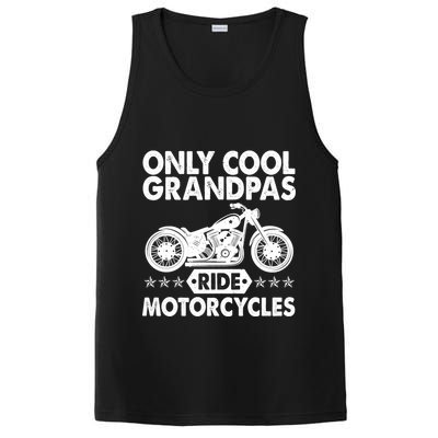 Only Cool Grandpas Ride Motorcycles PosiCharge Competitor Tank
