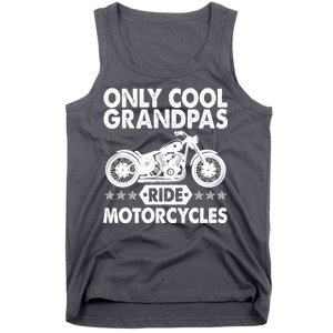 Only Cool Grandpas Ride Motorcycles Tank Top