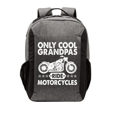 Only Cool Grandpas Ride Motorcycles Vector Backpack