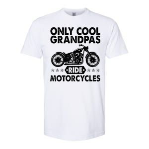 Only Cool Grandpas Ride Motorcycles Softstyle CVC T-Shirt