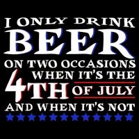Only Drink Beer On Two Occasions Sweatshirt
