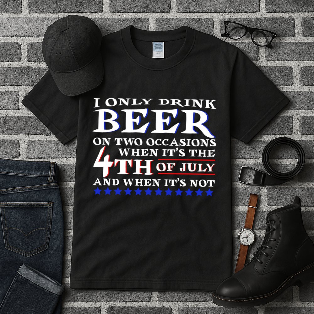 Only Drink Beer On Two Occasions Tall T-Shirt