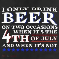 Only Drink Beer On Two Occasions 11oz C Handle Ceramic Mug
