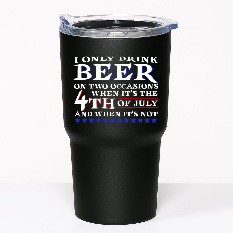 Only Drink Beer On Two Occasions Tumbler