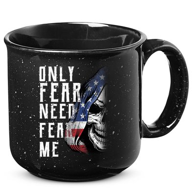 Only Fear Need Fear Me 15oz Campfire Ceramic Mug