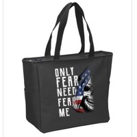Only Fear Need Fear Me Zip Tote Bag