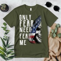 Only Fear Need Fear Me Premium T-Shirt