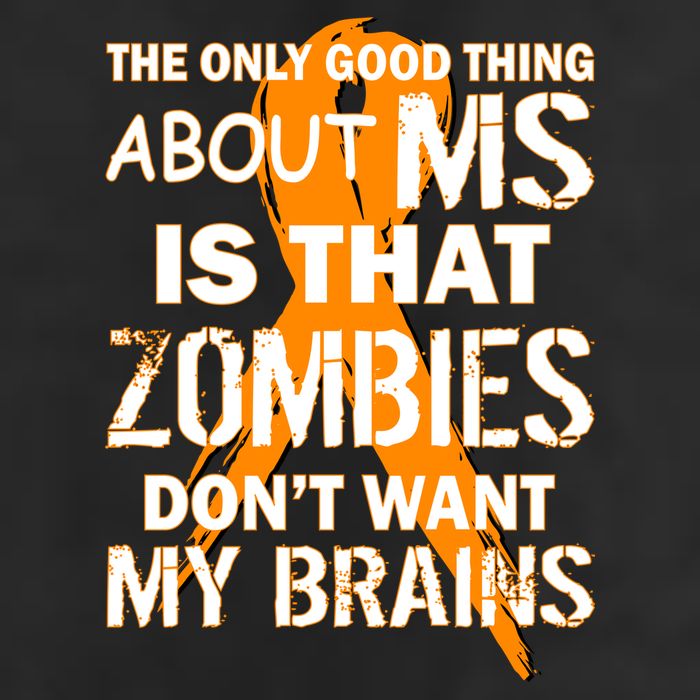 Only Good Thing About MS Zombies Don't Want My Brains Trucker Hat