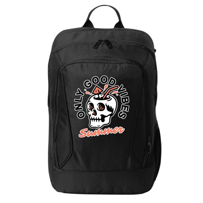 Only Good Vibes Summer City Backpack