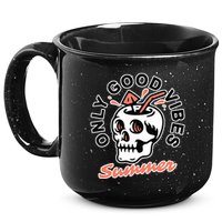 Only Good Vibes Summer 15oz Campfire Ceramic Mug