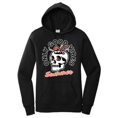 Only Good Vibes Summer Women's Pullover Hoodie