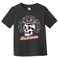 Only Good Vibes Summer Toddler T-Shirt