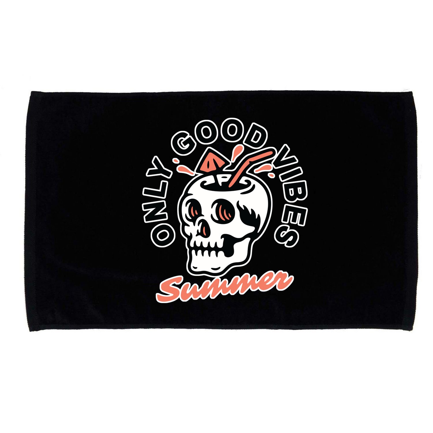 Only Good Vibes Summer Microfiber Hand Towel