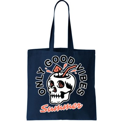 Only Good Vibes Summer Tote Bag